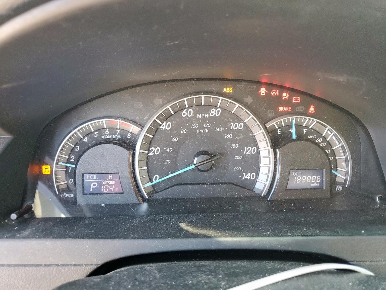 2012 Toyota Camry Base VIN: 4T1BF1FK1CU107458 Lot: 84871285