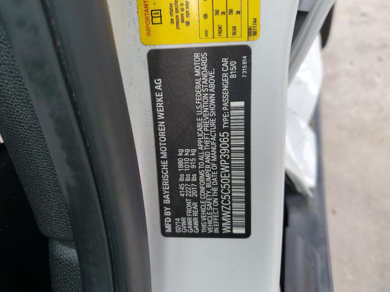 2014 Mini Cooper S Countryman VIN: WMWZC5C50EWP39065 Lot: 82288605