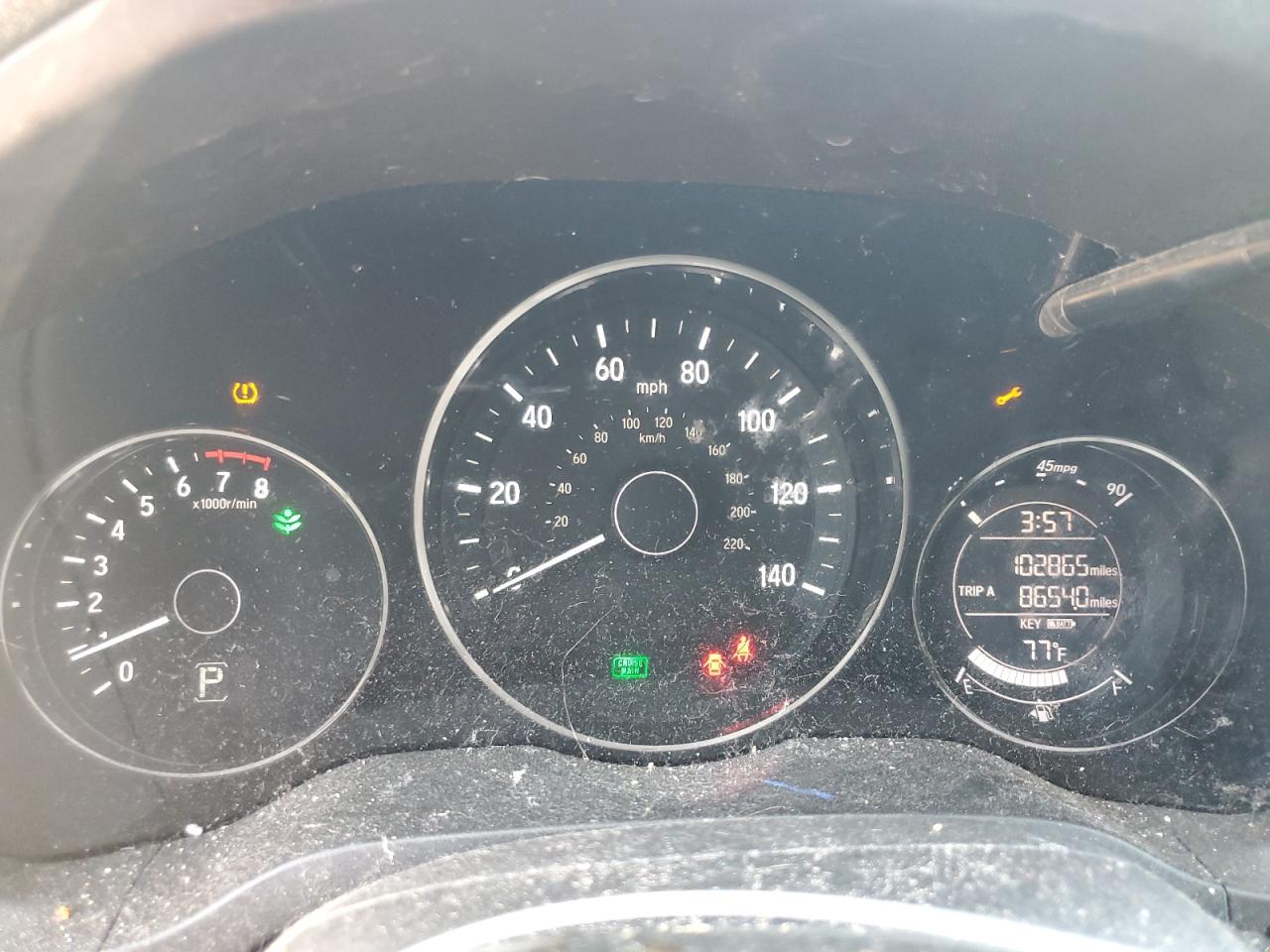 2017 Honda Hr-V Exl VIN: 3CZRU5H78HM728193 Lot: 86072745