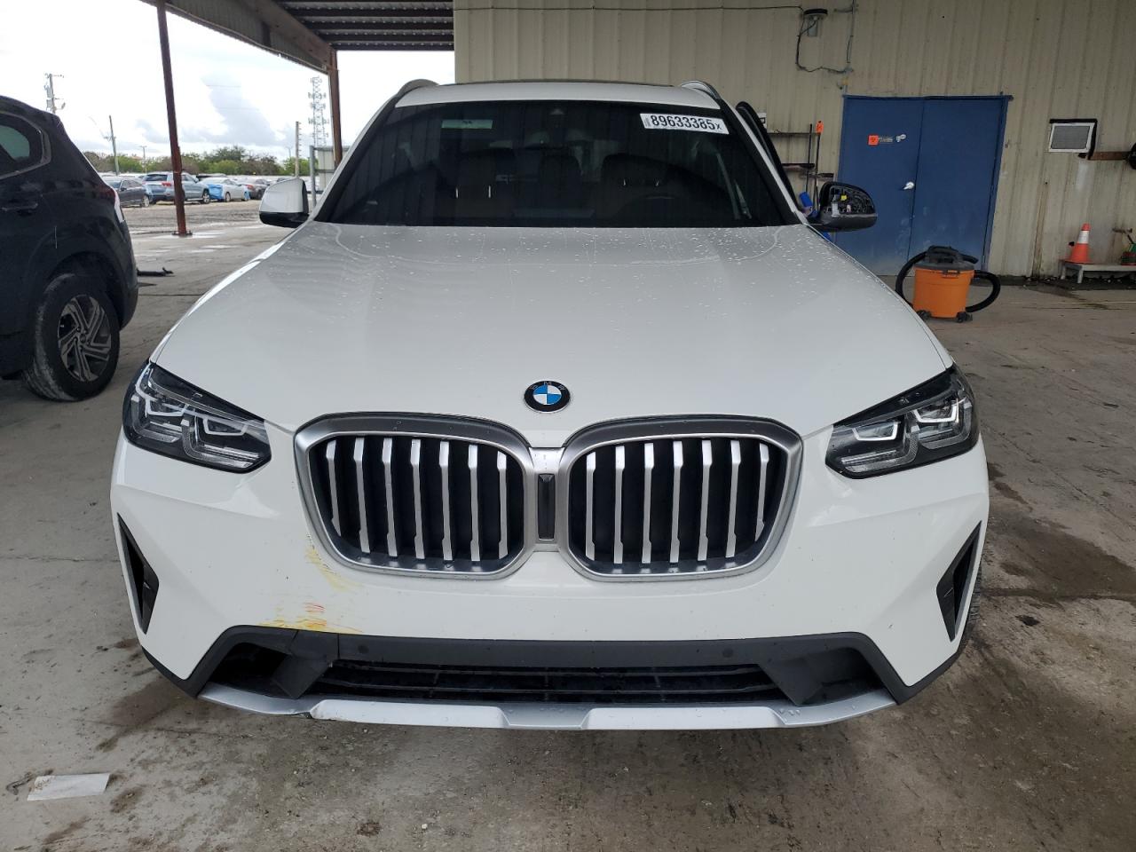 2022 BMW X3 Sdrive30I VIN: 5UX43DP00N9M25788 Lot: 89633385