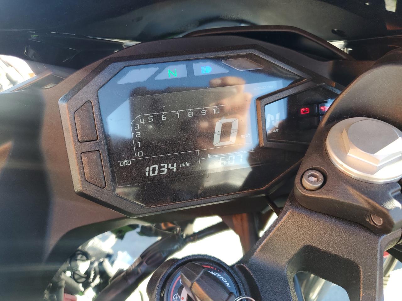 2025 Kawasaki Ex500 H VIN: ML5EXGH11SDA49479 Lot: 87006005