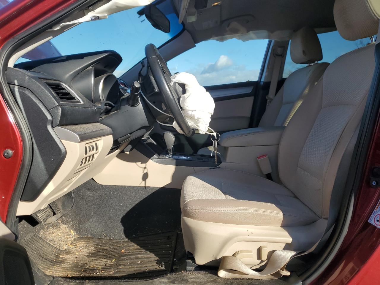 2015 Subaru Outback 2.5I Premium VIN: 4S4BSBCC0F3325562 Lot: 90972865