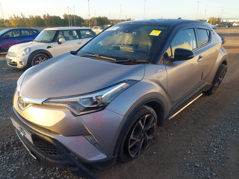 2018 TOYOTA C-HR 1.8 HYBRID DYNAMIC 5DR CVT for sale at Copart CORBY
