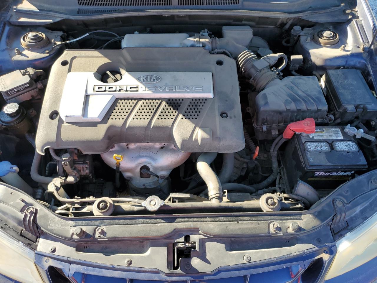 2006 Kia Spectra Lx VIN: KNAFE121965333152 Lot: 82353645