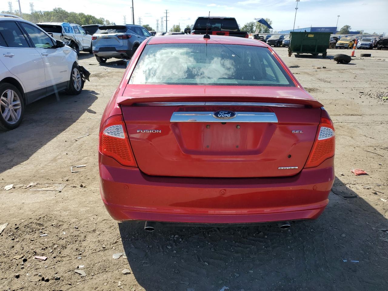 2012 Ford Fusion Sel VIN: 3FAHP0JG3CR435230 Lot: 81977435