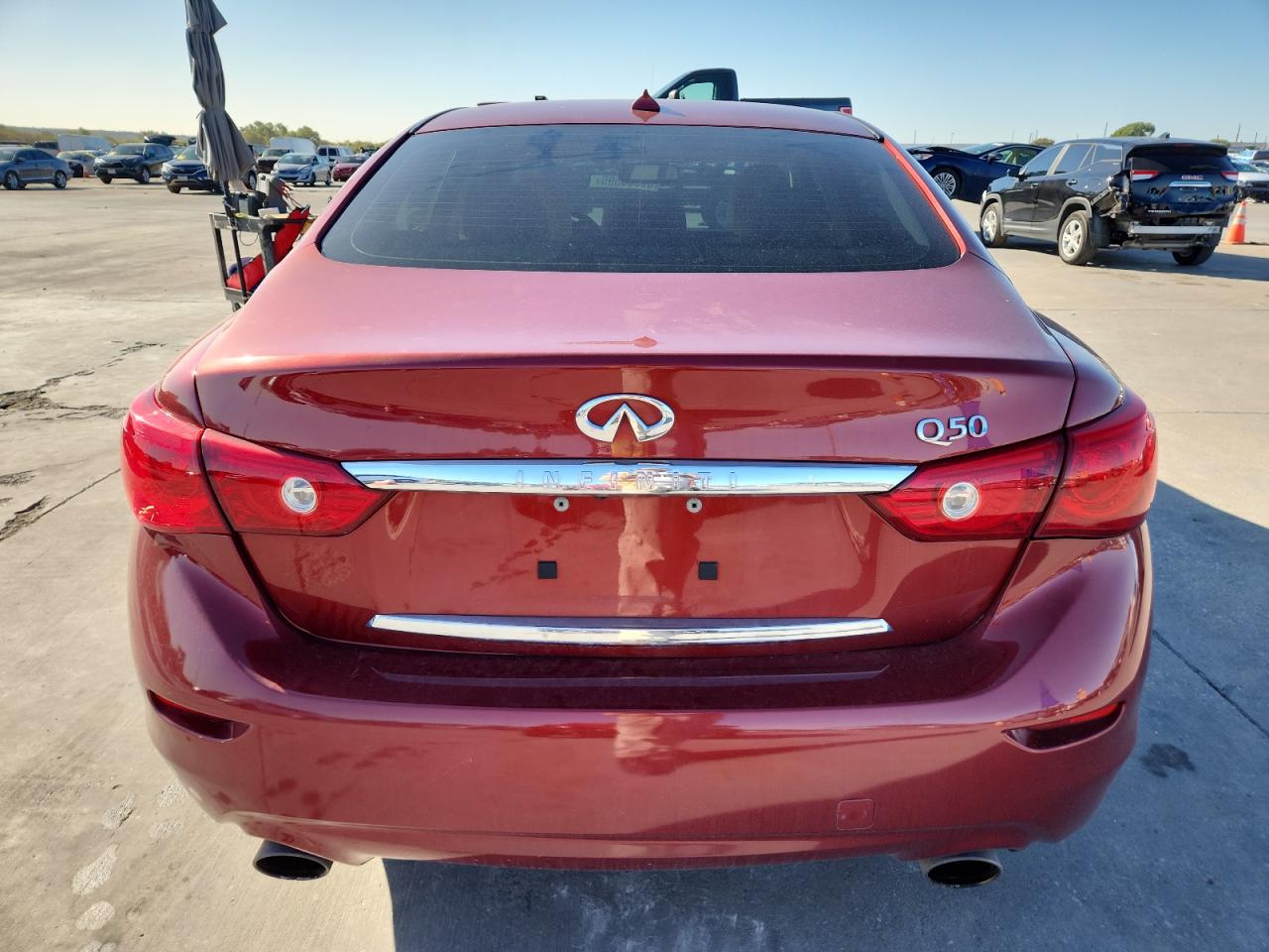 2014 Infiniti Q50 Base VIN: JN1BV7AP0EM674487 Lot: 89500595