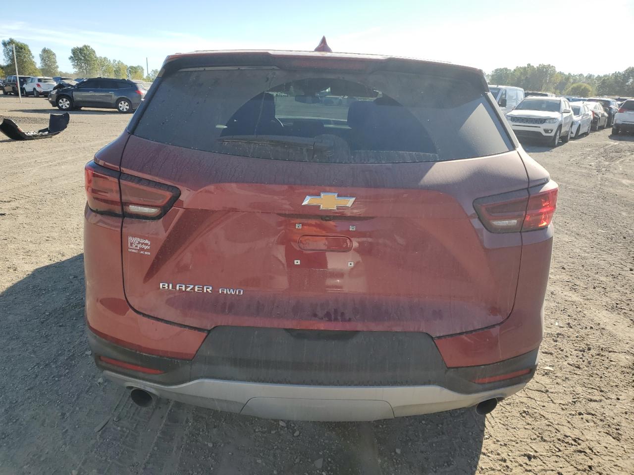 2025 Chevrolet Blazer 2Lt VIN: 3GNKBHR49SS212275 Lot: 81948025