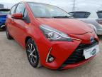 2019 TOYOTA YARIS 1.5 HYBRID ICON TECH 5DR CVT for sale at Copart BRISTOL