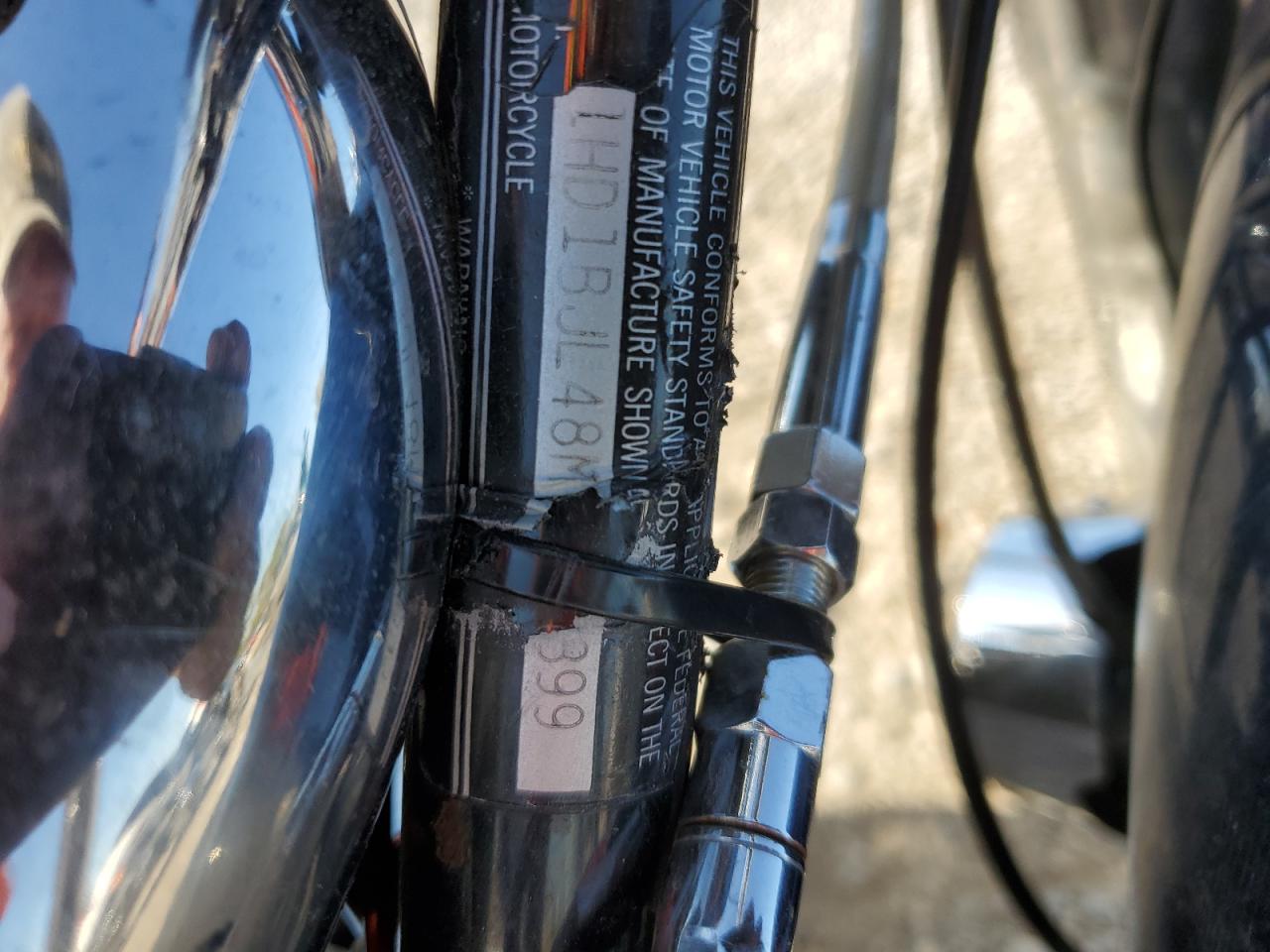 1991 Harley-Davidson Flstc VIN: 1HD1BJL48MY011899 Lot: 85753445