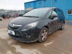 2013 VAUXHALL ZAFIRA TOURER EXCLUSIV  for sale at Copart YORK