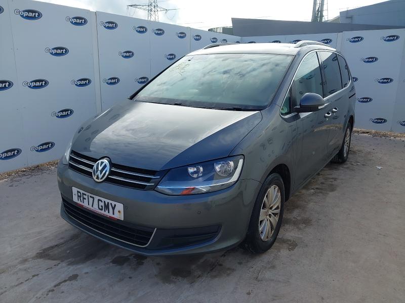 2017 VOLKSWAGEN SHARAN 2.0 TDI CR BLUEMOTION TECH 150 SE NAV 5DR DSG for sale at Copart BRISTOL