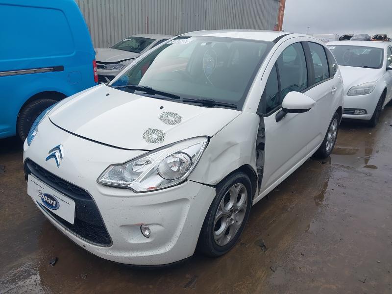 2012 CITROEN C3 WHITE  for sale at Copart PETERLEE