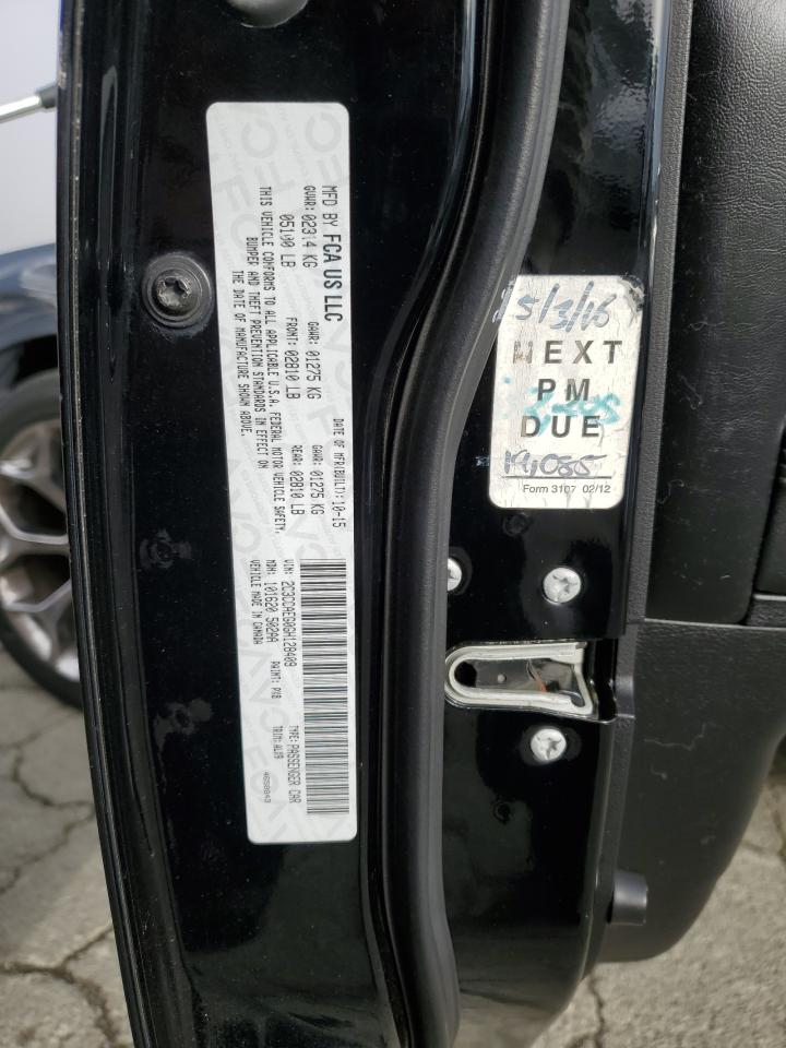 2016 Chrysler 300C VIN: 2C3CCAEG0GH128409 Lot: 86324265
