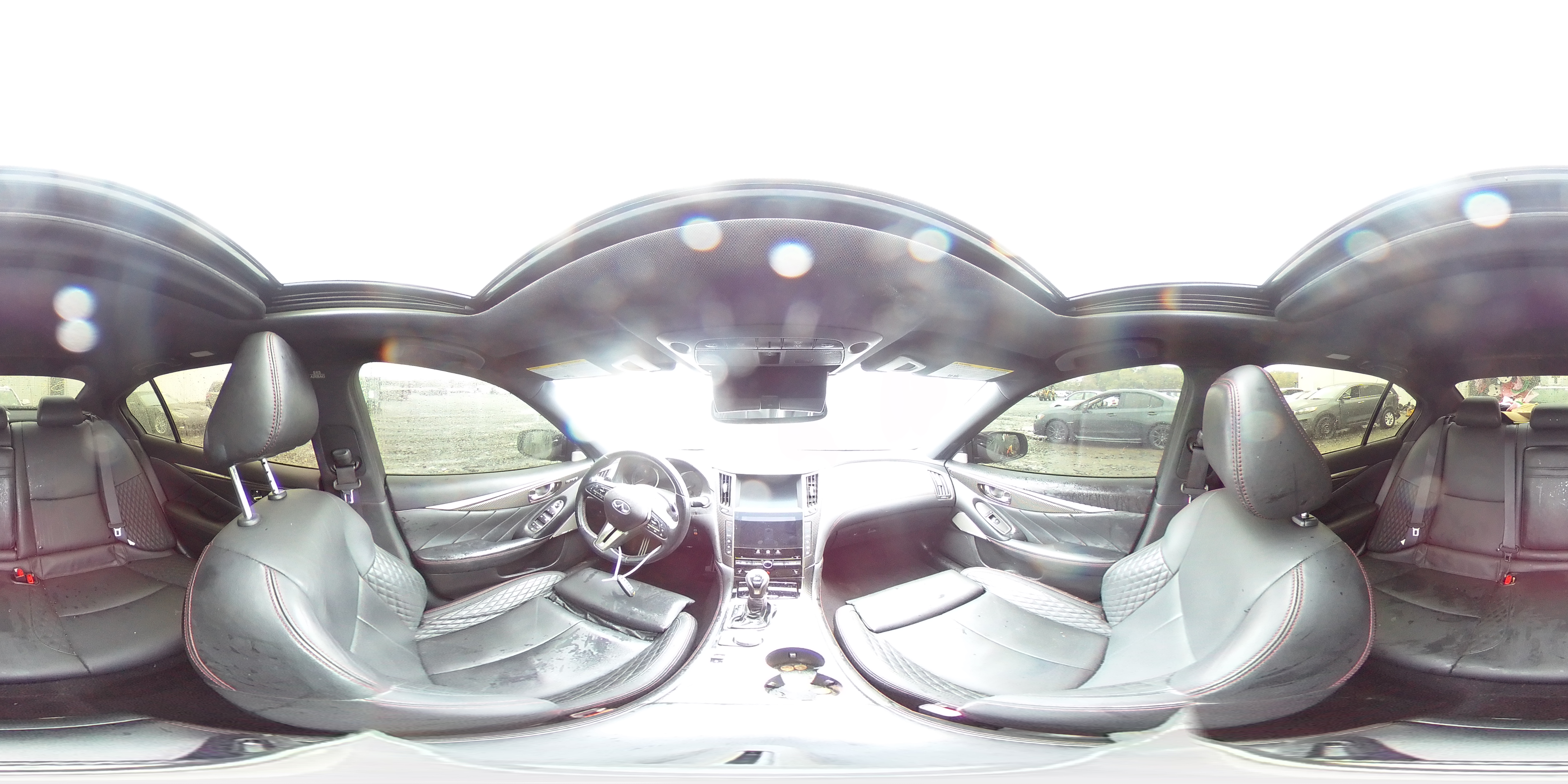 2021 Infiniti Q50 Red Sport 400 VIN: JN1FV7DR1MM880432 Lot: 86249365