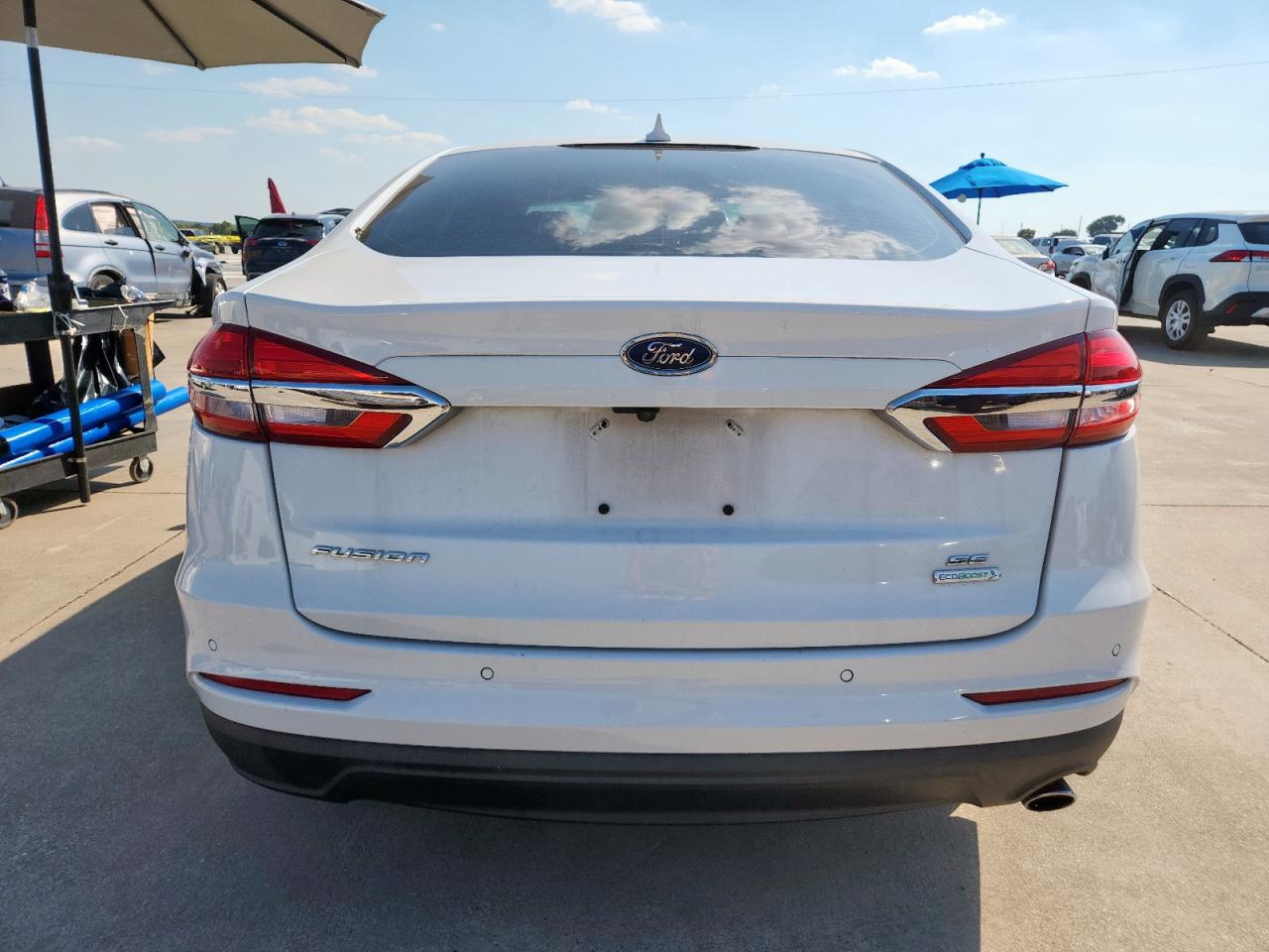2019 Ford Fusion Se VIN: 3FA6P0HDXKR148243 Lot: 84481575