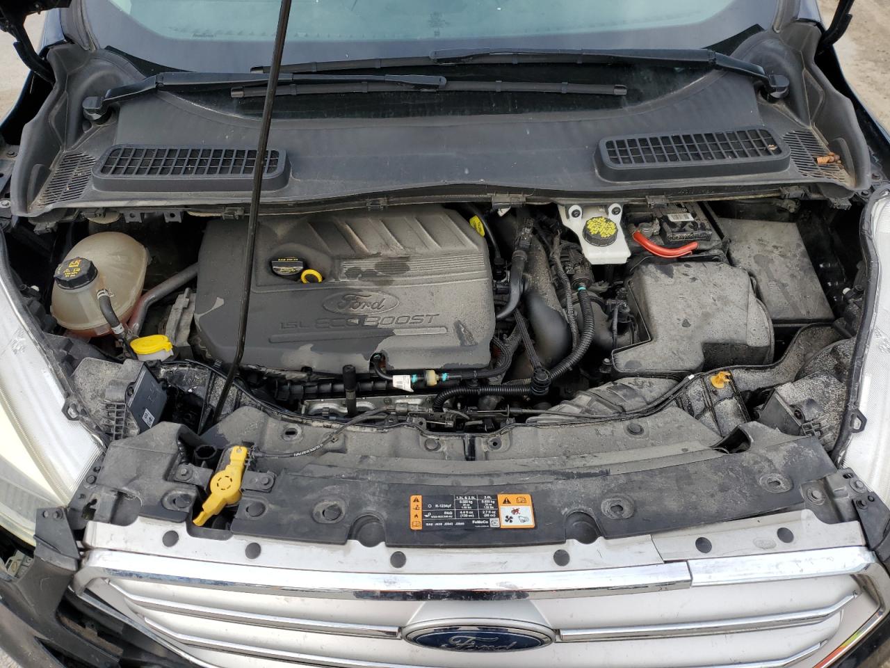 2017 Ford Escape Titanium VIN: 1FMCU0JD0HUE52386 Lot: 85726675