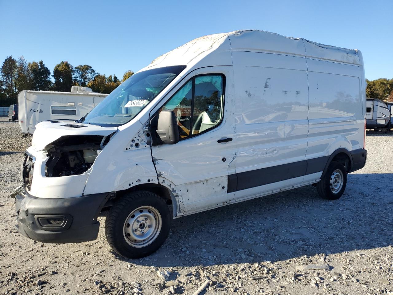 2022 Ford Transit Delivery Van white null gas 1FTBR1X85NKA27853 photo #1