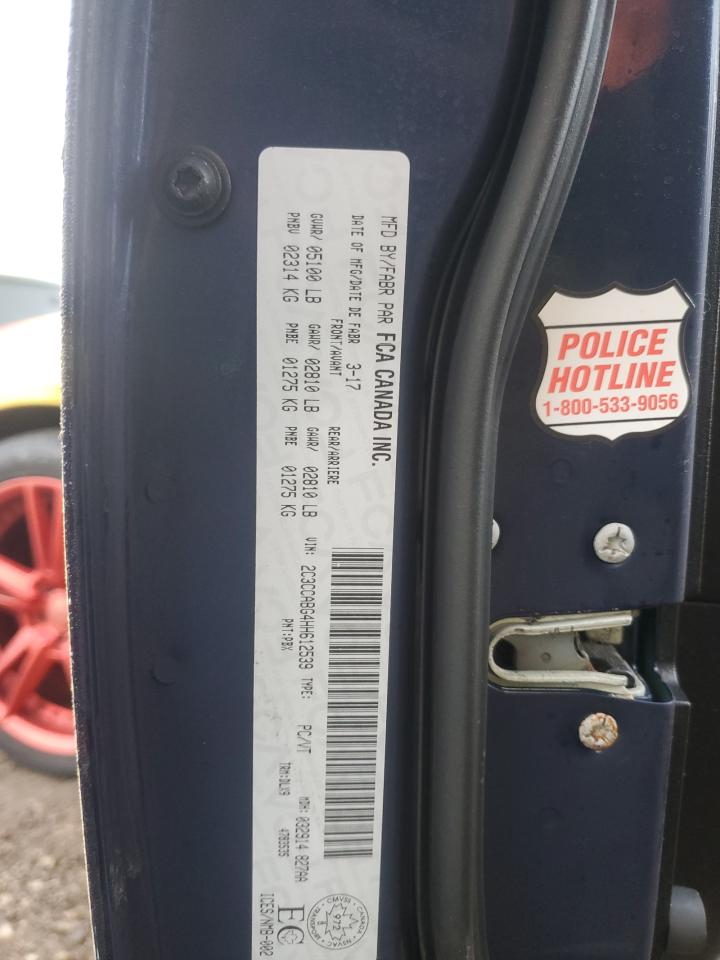 2017 Chrysler 300 S VIN: 2C3CCABG4HH612539 Lot: 87379135