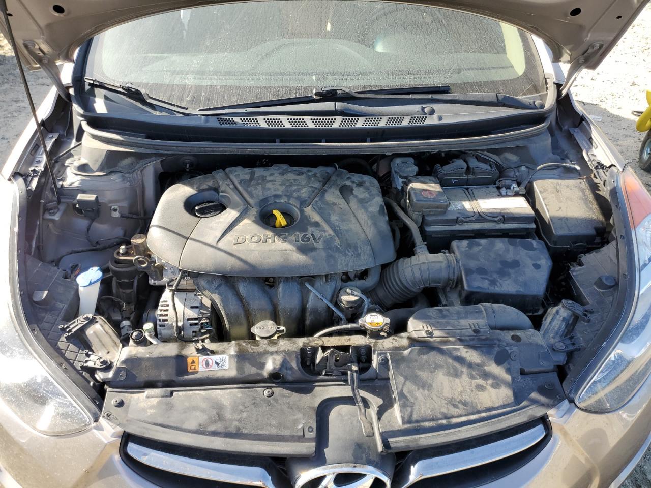 2013 Hyundai Elantra Gls VIN: 5NPDH4AE2DH335460 Lot: 85127435