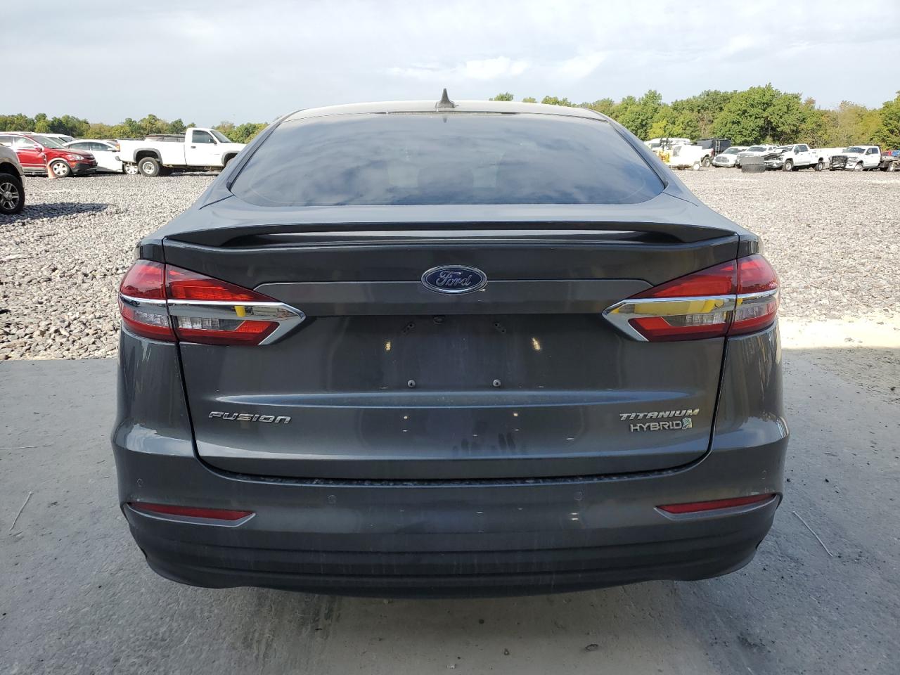 2019 Ford Fusion Titanium VIN: 3FA6P0RU8KR176766 Lot: 84275245