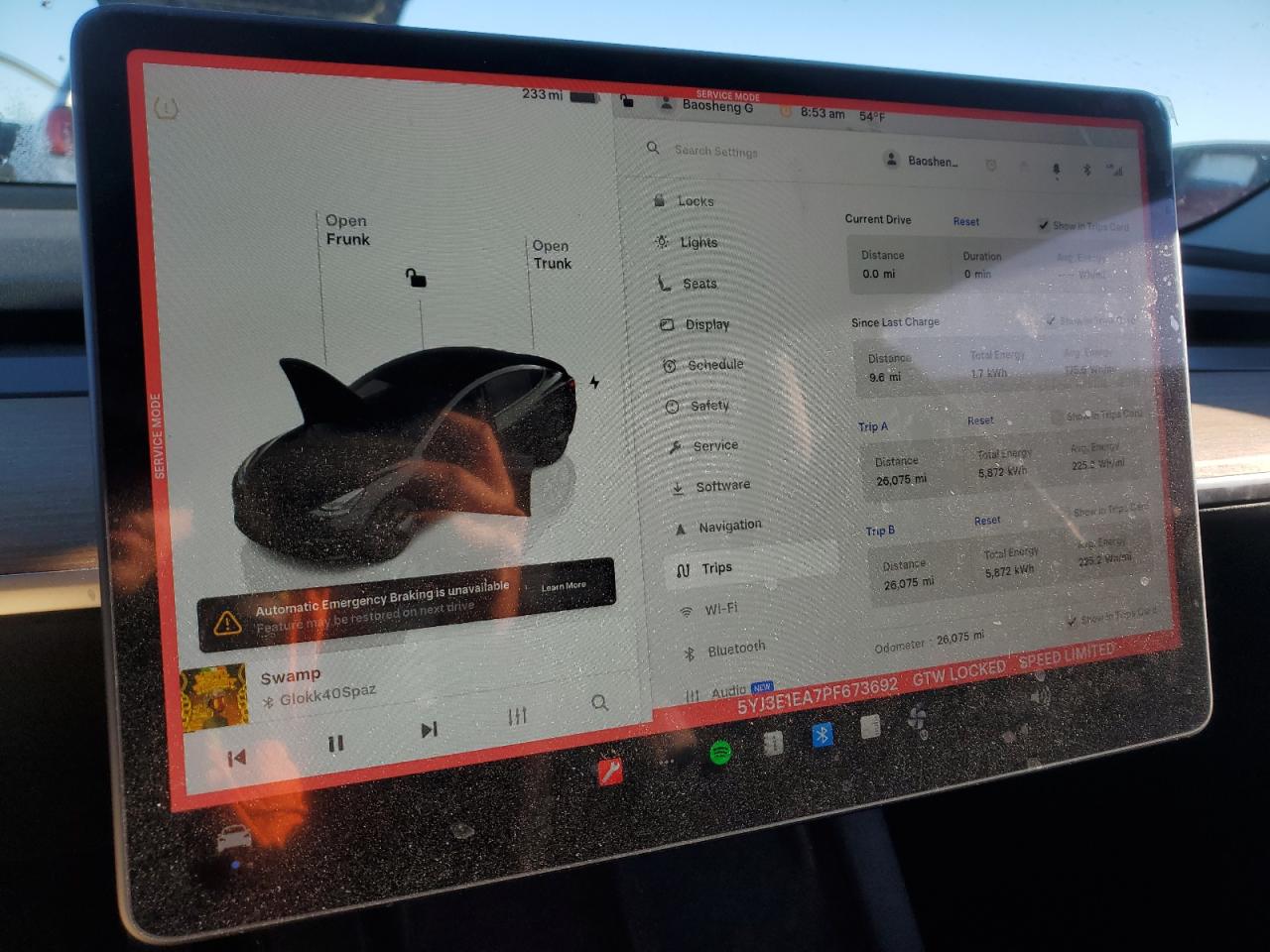 2023 Tesla Model 3 VIN: 5YJ3E1EA7PF673692 Lot: 87457225