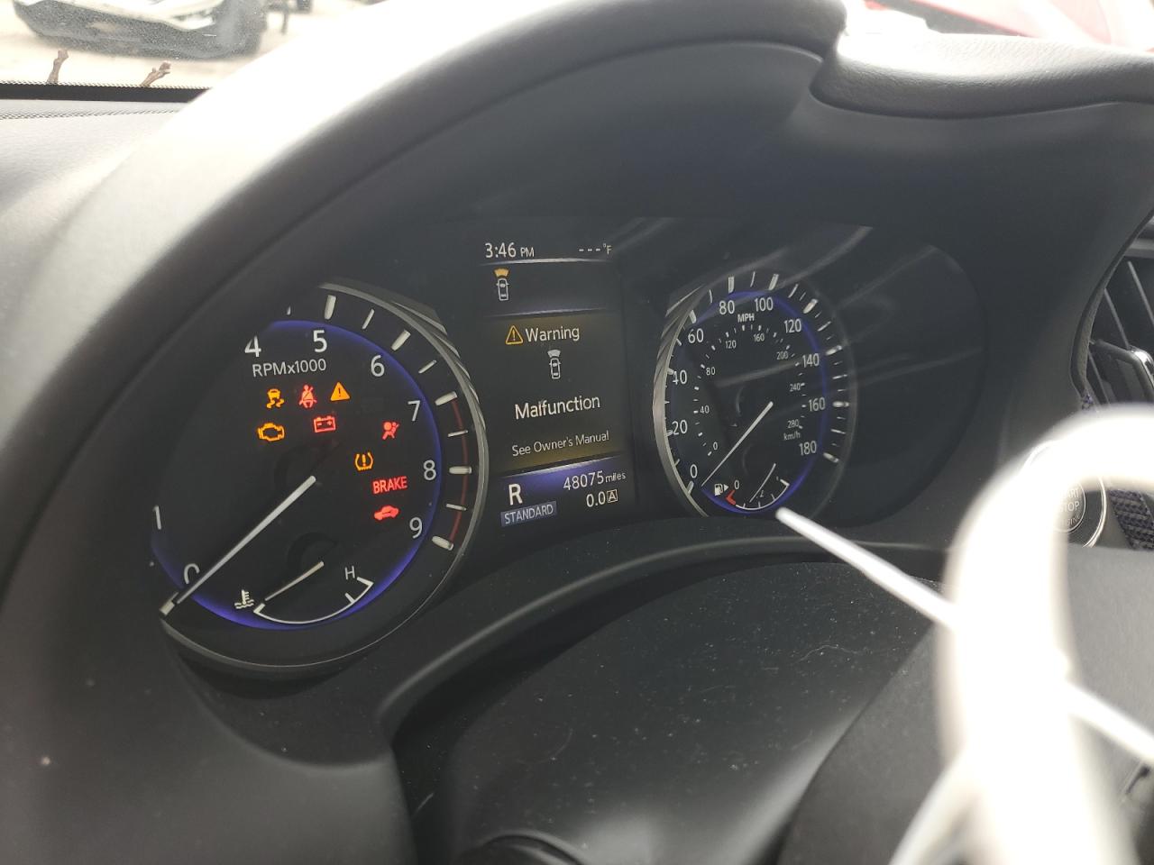 2019 Infiniti Q60 Red Sport 400 VIN: JN1FV7EL0KM441083 Lot: 86092875