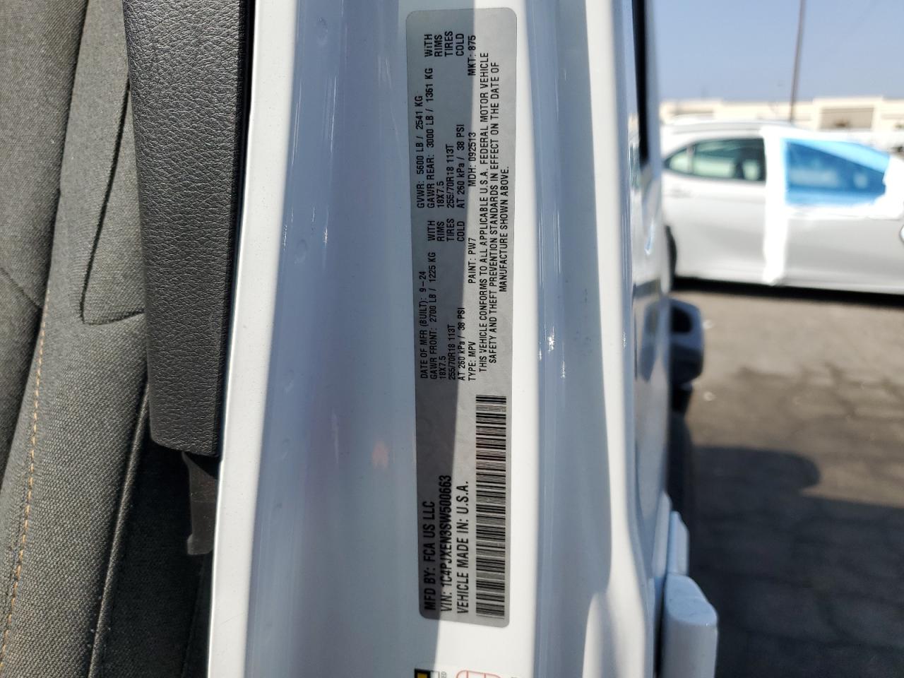 2025 Jeep Wrangler Sahara VIN: 1C4PJXEN3SW500663 Lot: 85782235
