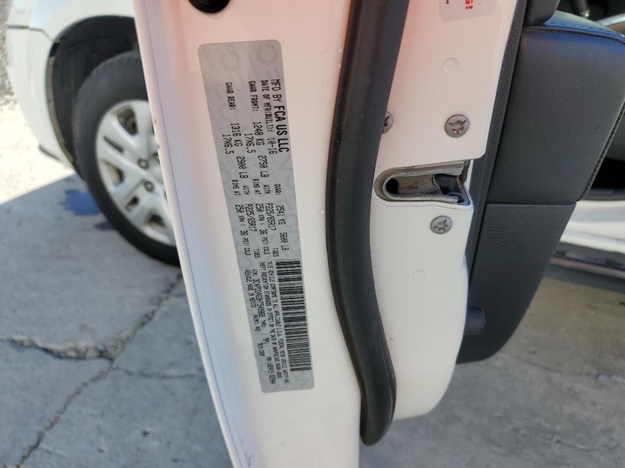 2017 Dodge Journey Se VIN: 3C4PDDAG3HT549969 Lot: 90121925