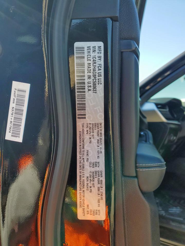 2023 Jeep Grand Cherokee Laredo VIN: 1C4RJHAG8PC580637 Lot: 82327055