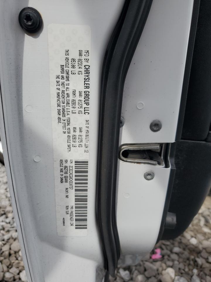 2012 Chrysler 300 Limited VIN: 2C3CCACG0CH310737 Lot: 82210785