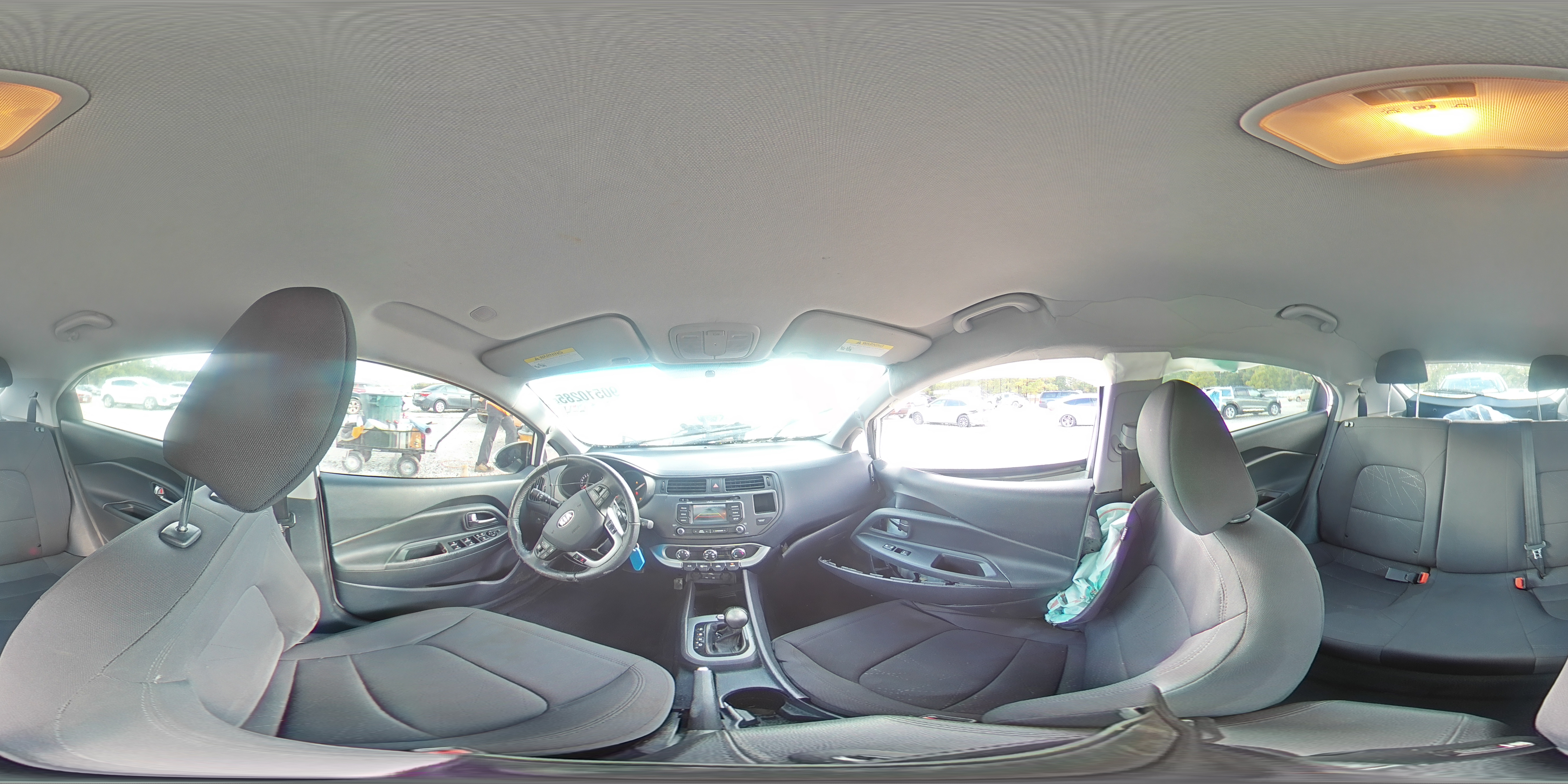 2013 Kia Rio Ex VIN: KNADN5A35D6255509 Lot: 90510285