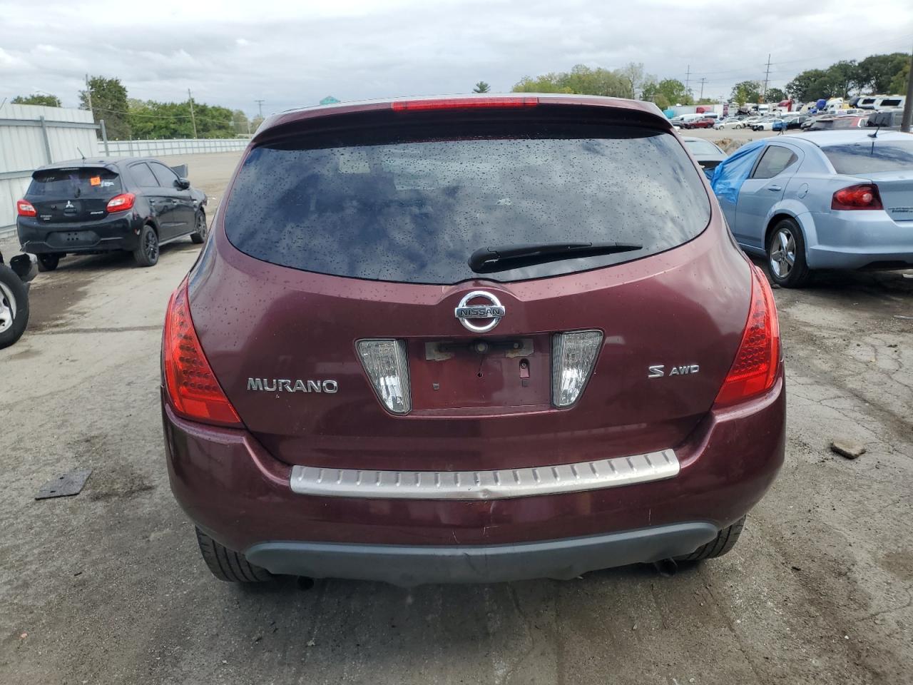 2006 Nissan Murano Sl VIN: JN8AZ08W36W524160 Lot: 85649755