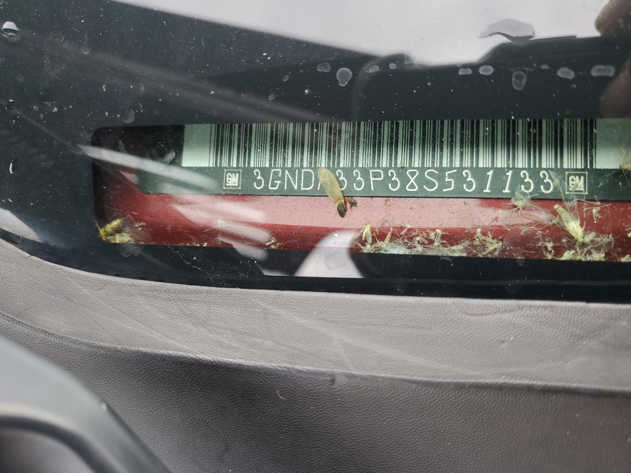 2008 Chevrolet Hhr Lt VIN: 3GNDA33P38S531133 Lot: 84922435