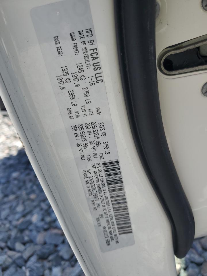 2016 Dodge Journey Crossroad VIN: 3C4PDCGG0GT199071 Lot: 86051875