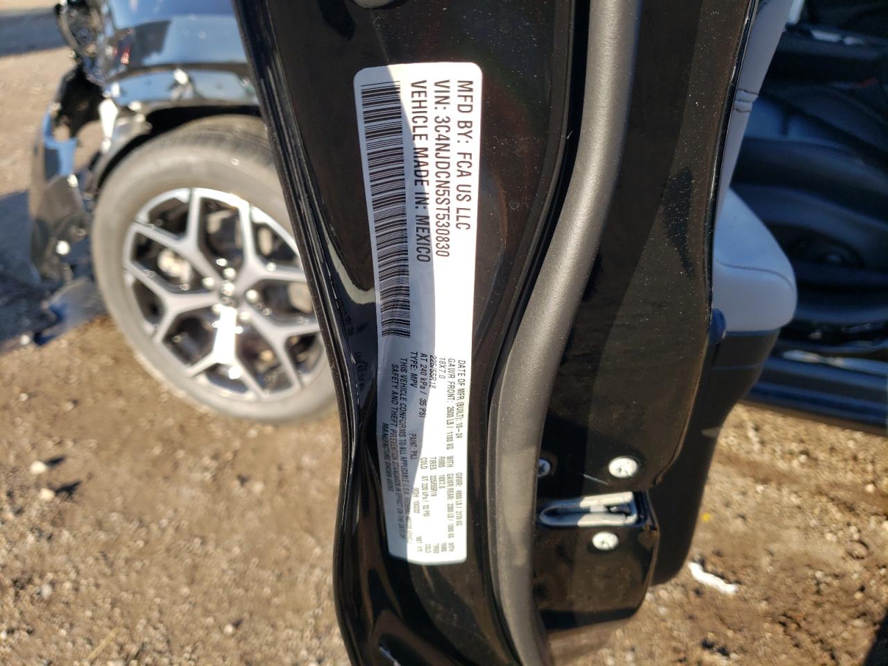 2025 Jeep Compass Limited VIN: 3C4NJDCN5ST530830 Lot: 85854665