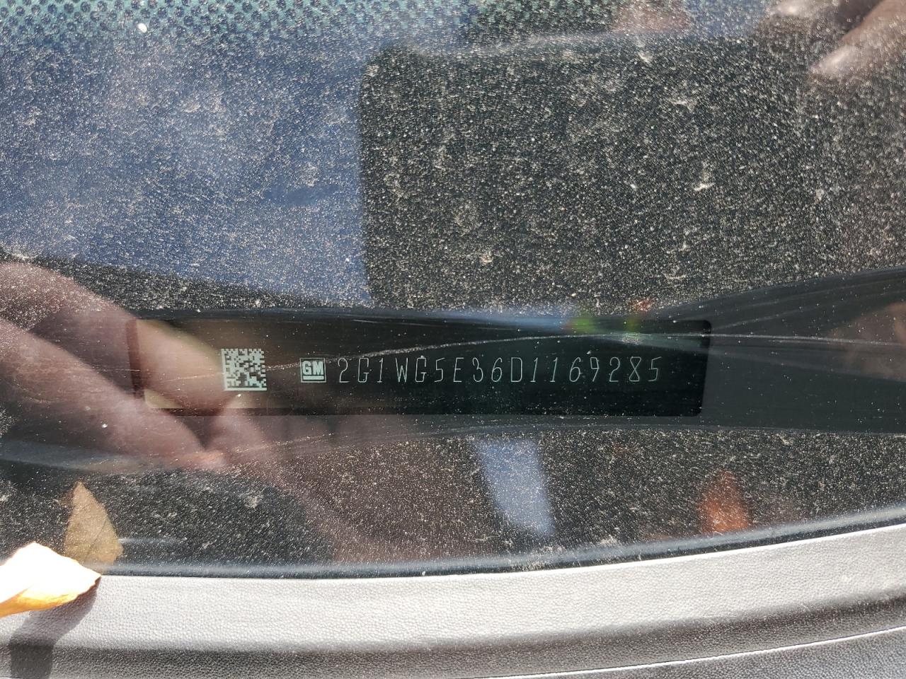 2013 Chevrolet Impala Lt VIN: 2G1WG5E36D1169285 Lot: 82379885