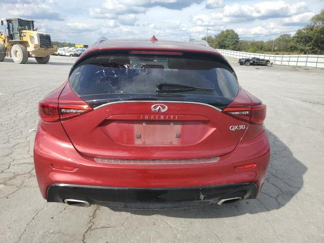 INFINITI QX30 2017 Красный