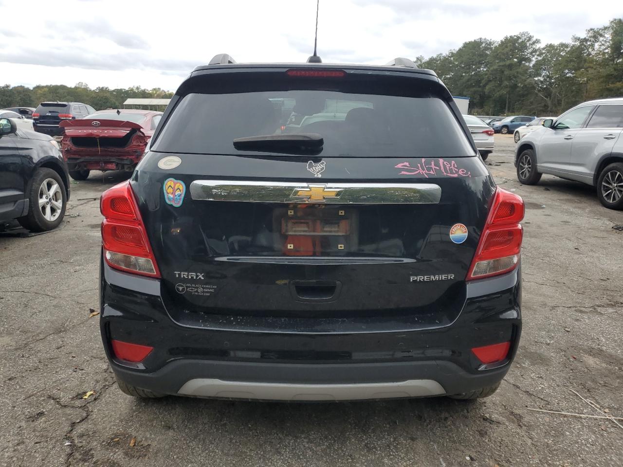 2019 Chevrolet Trax Premier VIN: 3GNCJMSB6KL162860 Lot: 90325915