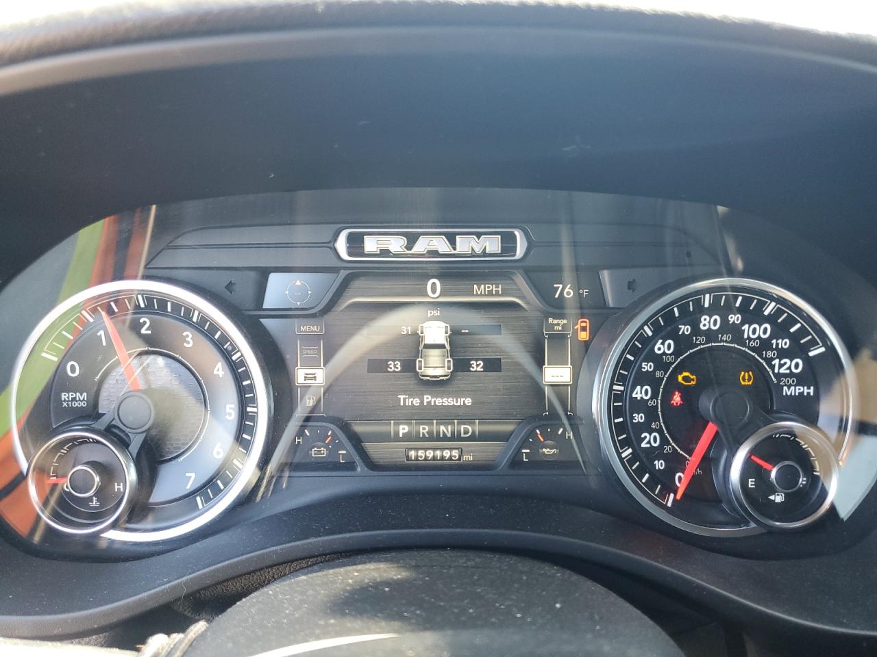 2019 Ram 1500 Big Horn/Lone Star VIN: 1C6SRFFT4KN849743 Lot: 86862425