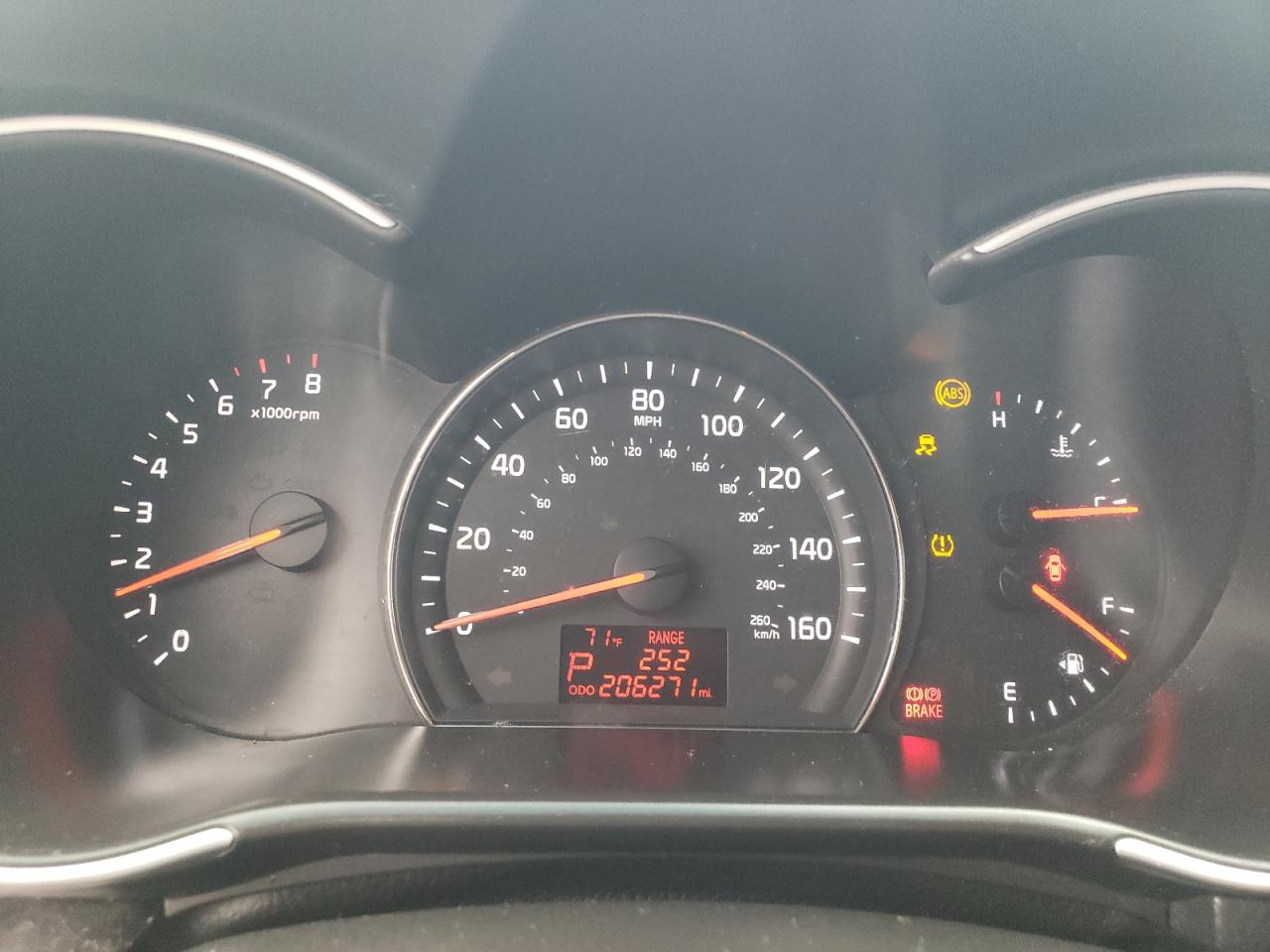 2014 Kia Sorento Lx VIN: 5XYKT3A69EG537410 Lot: 84944045