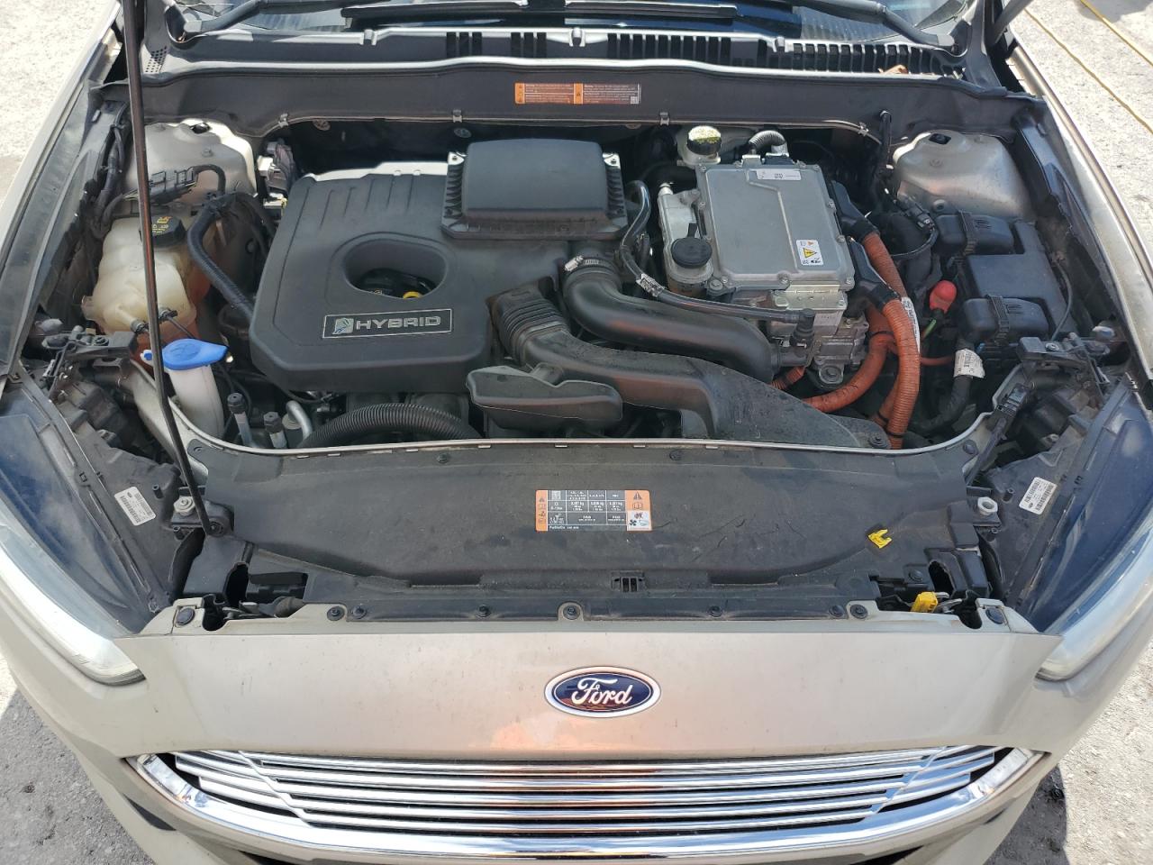 2016 Ford Fusion S Hybrid VIN: 3FA6P0UU7GR163196 Lot: 82203315