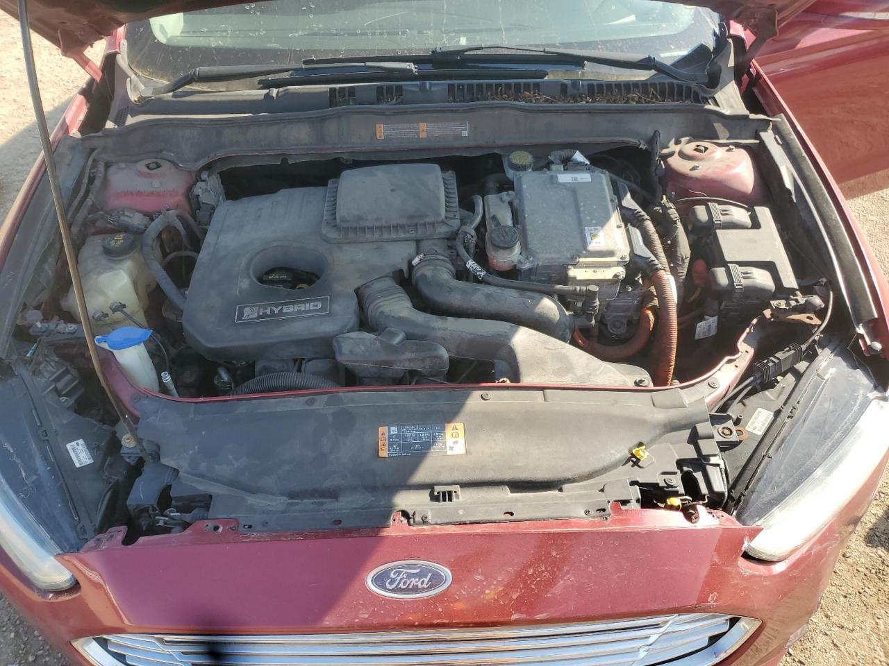 2014 Ford Fusion Titanium Hev VIN: 3FA6P0RU1ER135559 Lot: 86840715