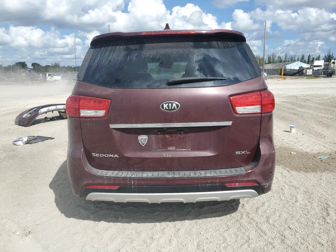 2016 Kia Sedona Sxl VIN: KNDME5C13G6125800 Lot: 89437665