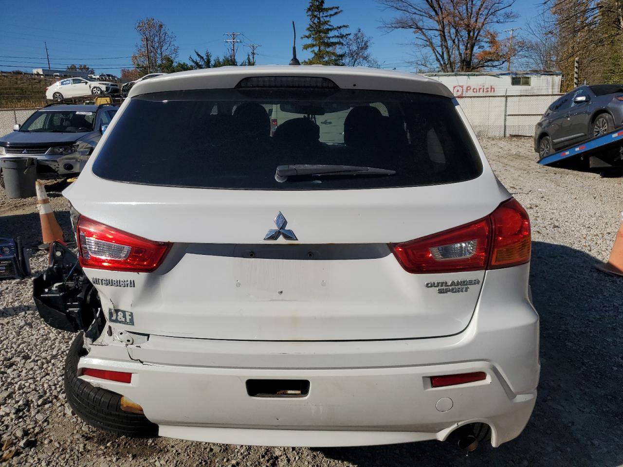 2011 Mitsubishi Outlander Sport Es VIN: JA4AP3AU9BZ011672 Lot: 90266815