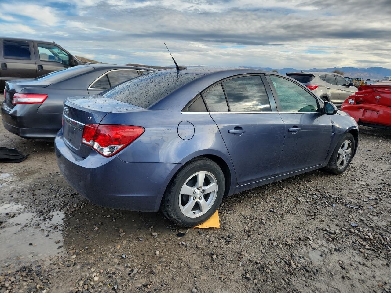 2013 Chevrolet Cruze Lt blue sedan gas 1G1PC5SBXD7140418 photo #4