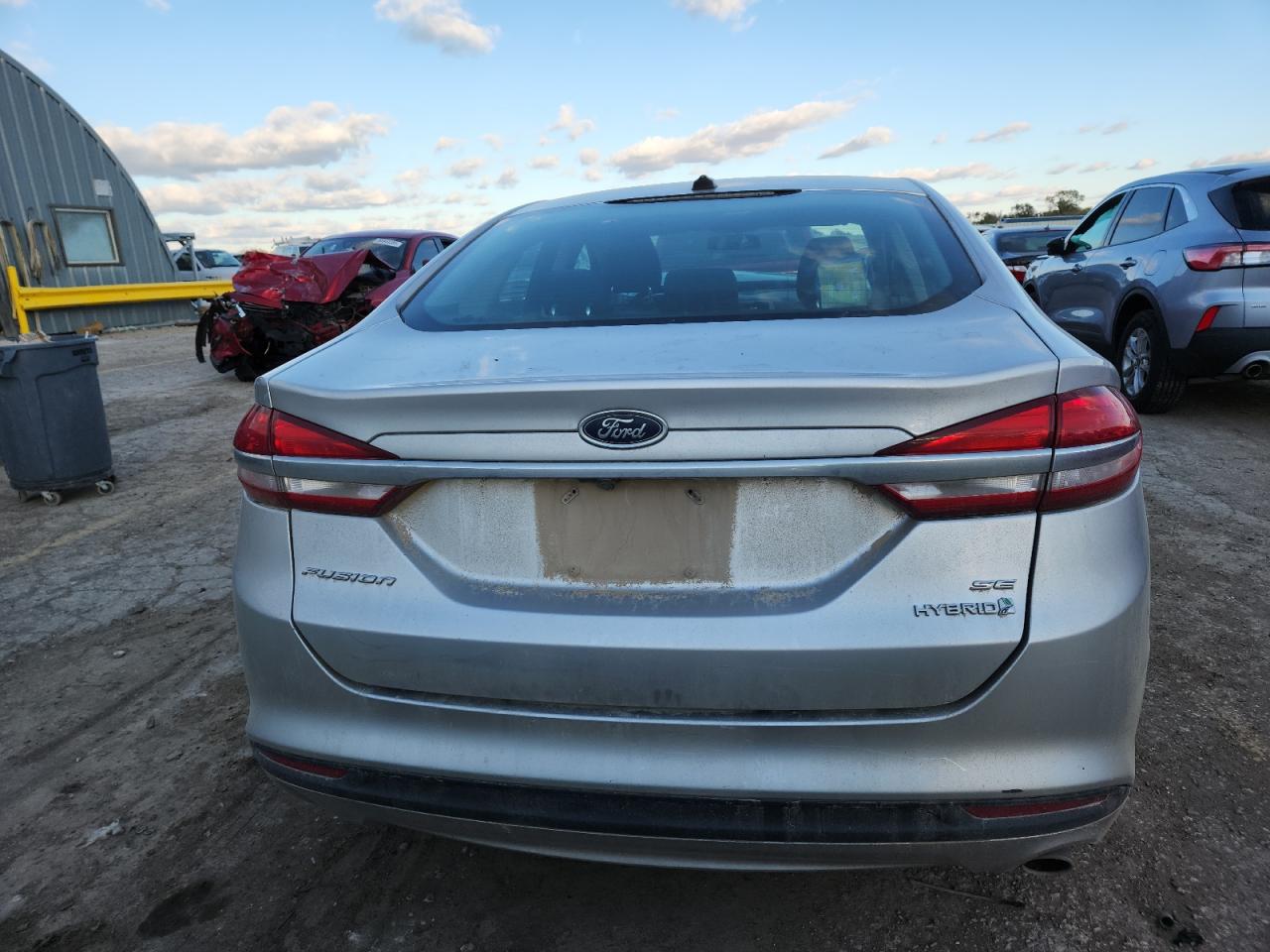 2017 Ford Fusion Se Hybrid VIN: 3FA6P0LUXHR380731 Lot: 90666015