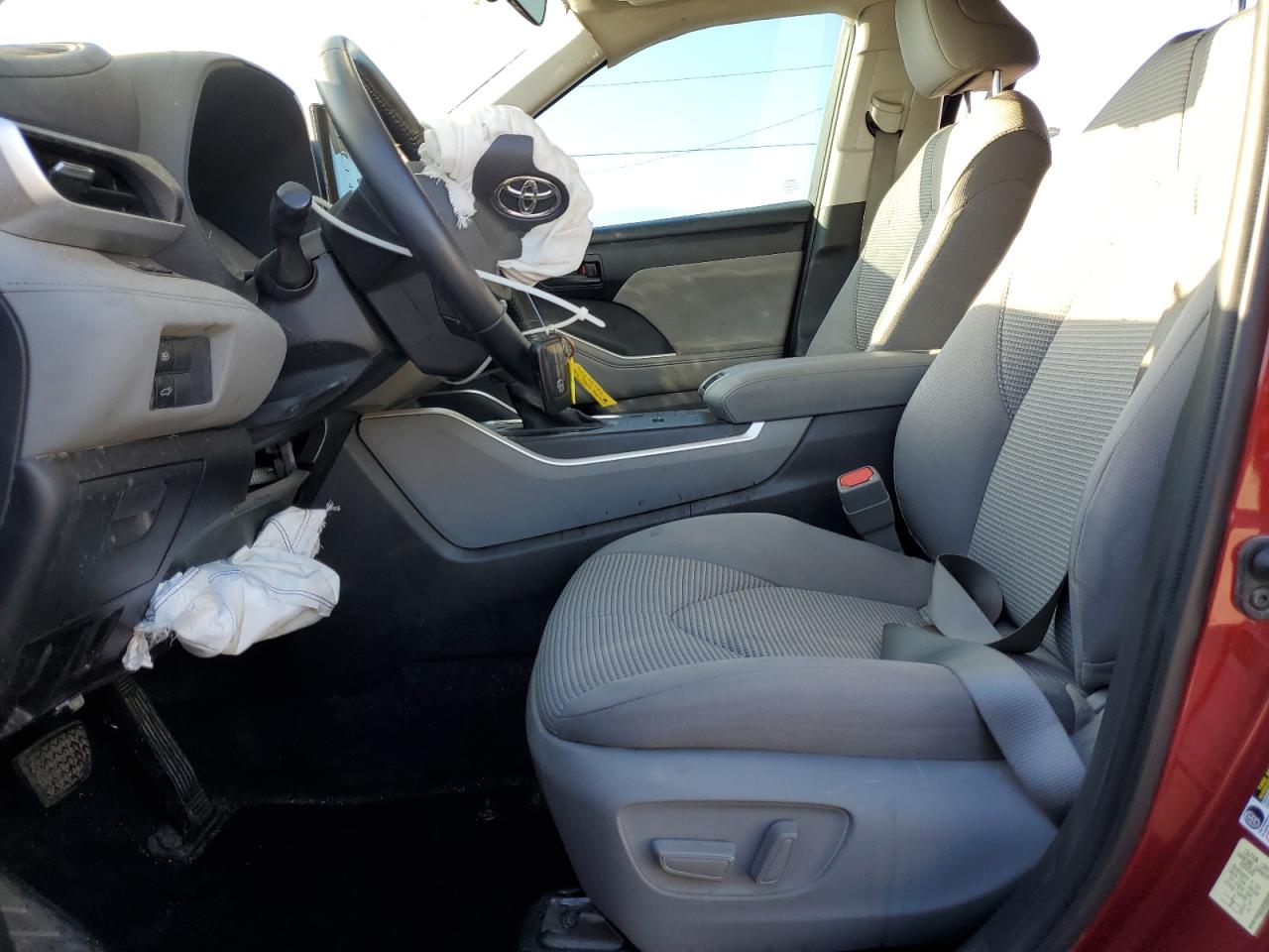 2021 Toyota Highlander Hybrid Le VIN: 5TDZARAH5MS504849 Lot: 87461475