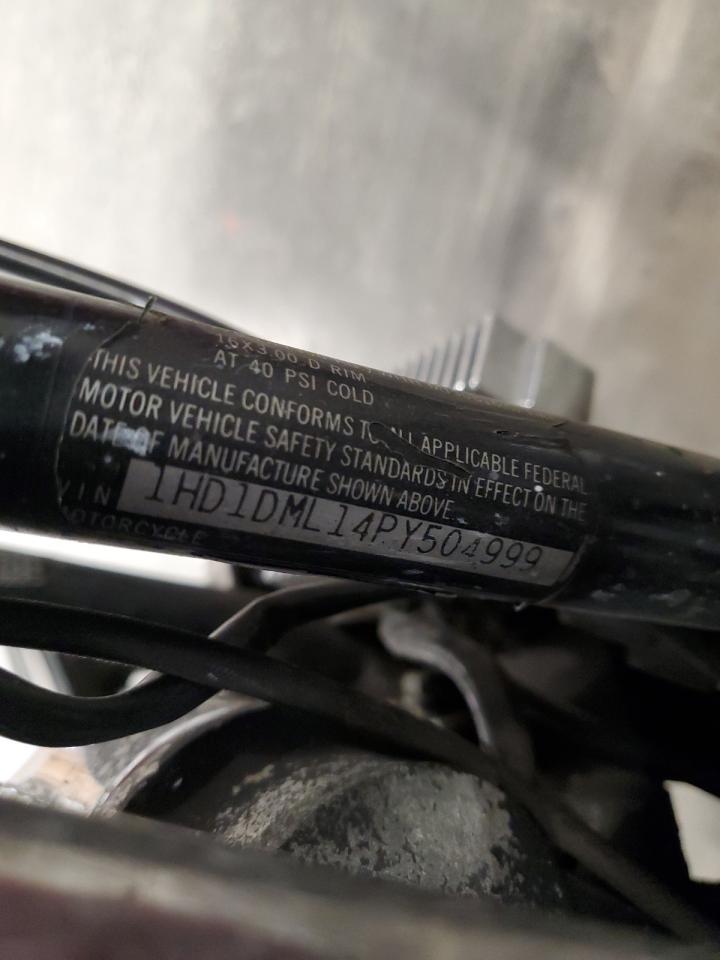 1993 Harley-Davidson Flt Class VIN: 1HD1DML14PY504999 Lot: 86169075