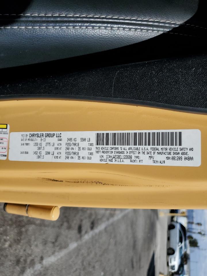 2014 Jeep Wrangler Unlimited Sahara VIN: 1C4HJWEG8EL122698 Lot: 84655995