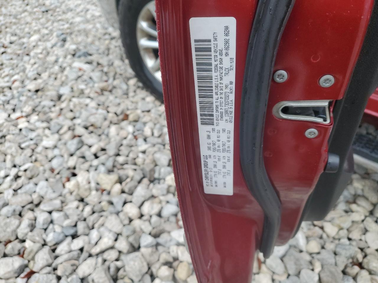 2013 Ram 1500 Slt VIN: 1C6RR7LT3DS723273 Lot: 90572395